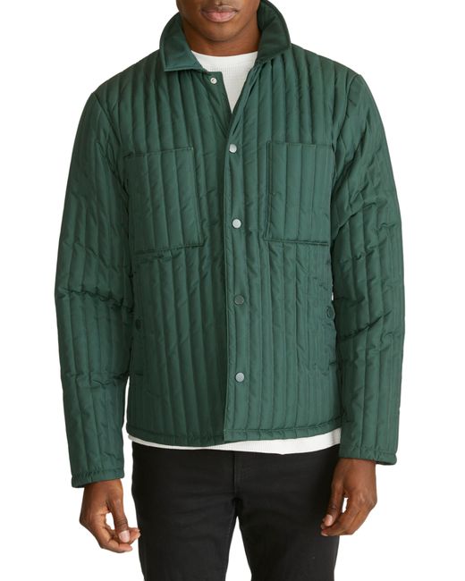 Hudson Green Quilted Jacket for men
