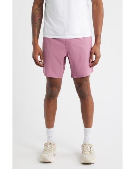 Saint Studio Red Tempo Tech Shorts for men