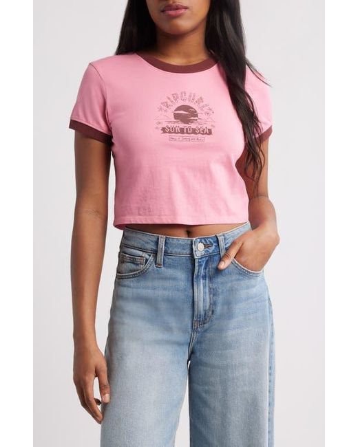 Rip Curl Blue Hookipa Graphic Baby Tee