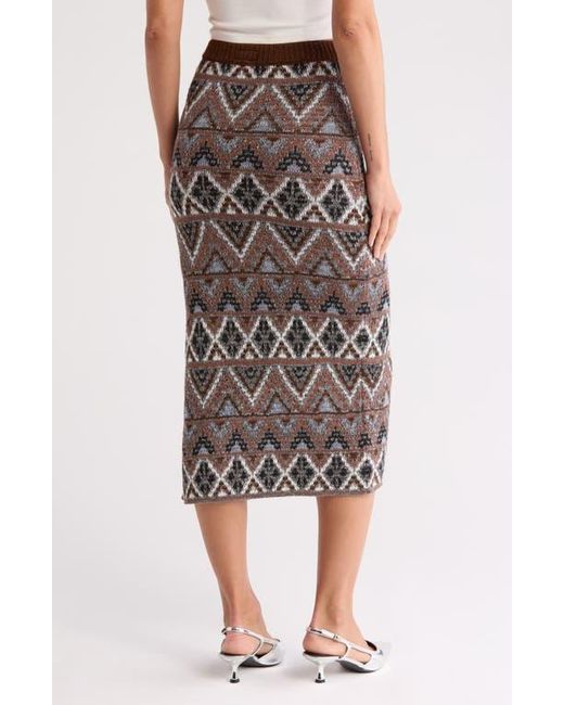 Mother Brown The Midnight Walk Knit Skirt