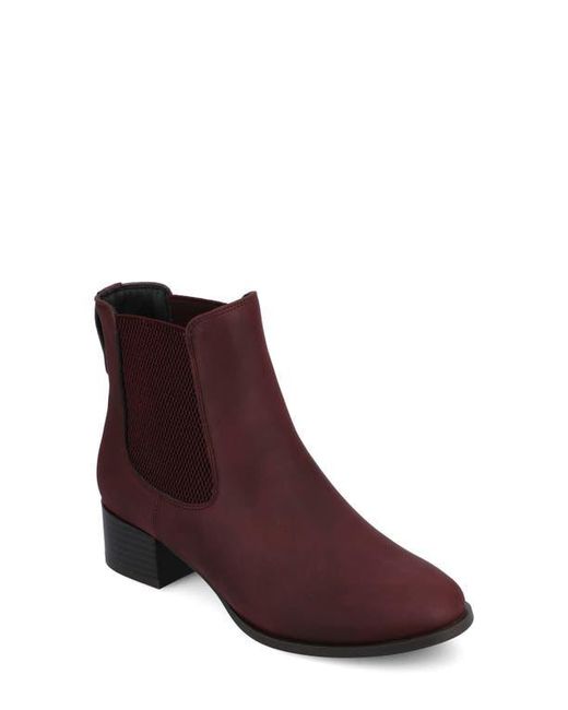 Journee Collection Purple Chayse Bootie