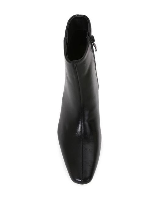 BERNESS Black Crinkle Textured Bootie