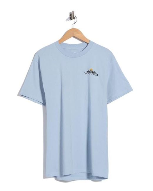 Volcom White Scenery Graphic Tee for men