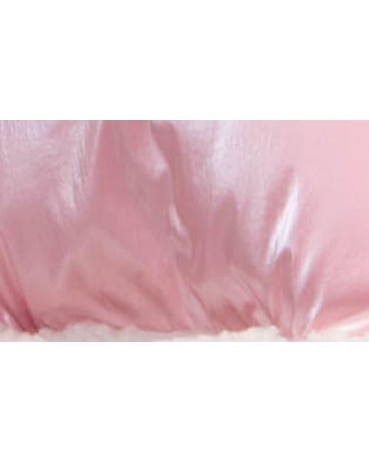 Scotch & Soda Pink Selma Mixed Media Water Repellent Jacket