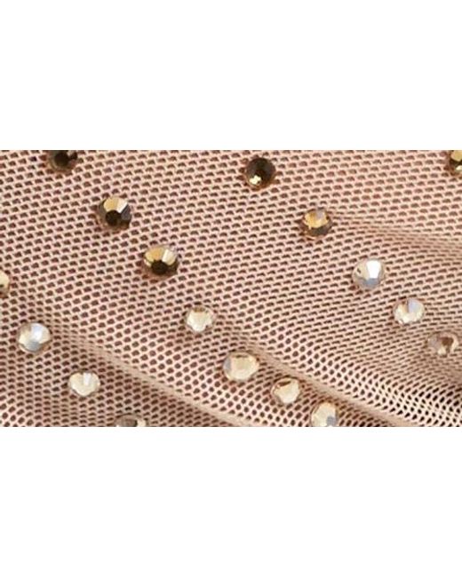 Etam Brown Effusion Crystal Detail Triangle Bra