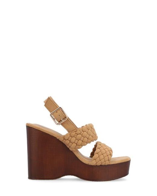 Journee Collection Natural Tru Comfort Foam Ayvee Wedge Sandal