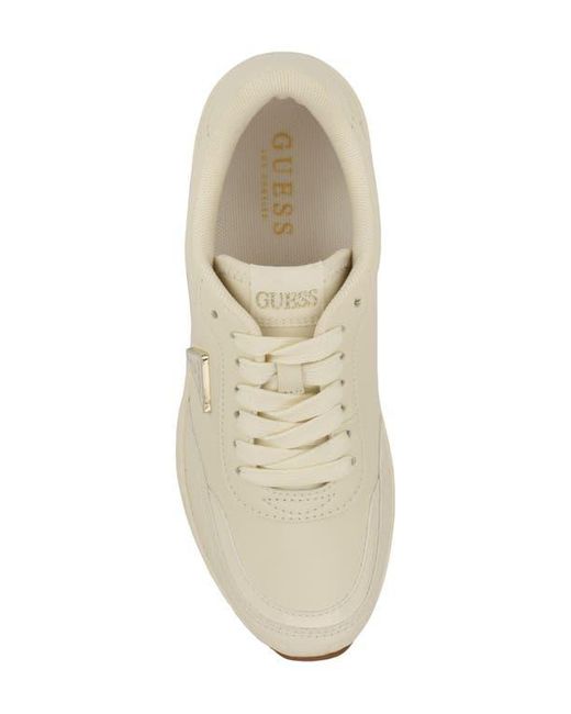 Guess White Carson Sneaker