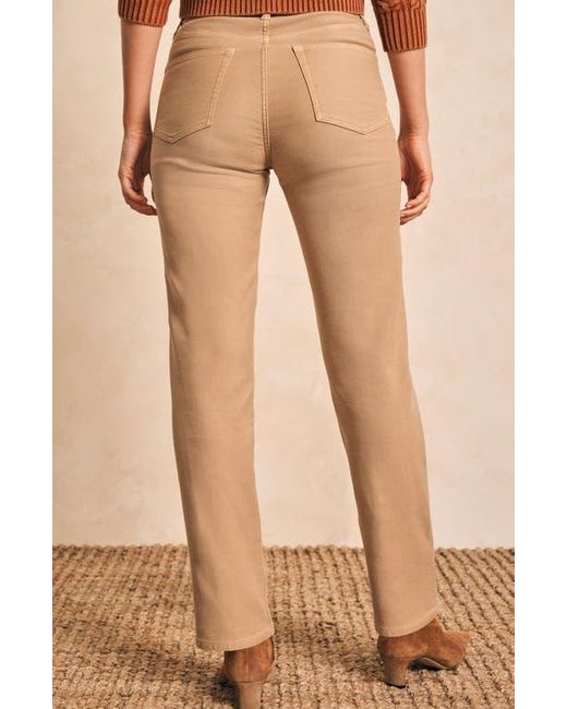 Faherty Brand Orange Stretch Terry Pants