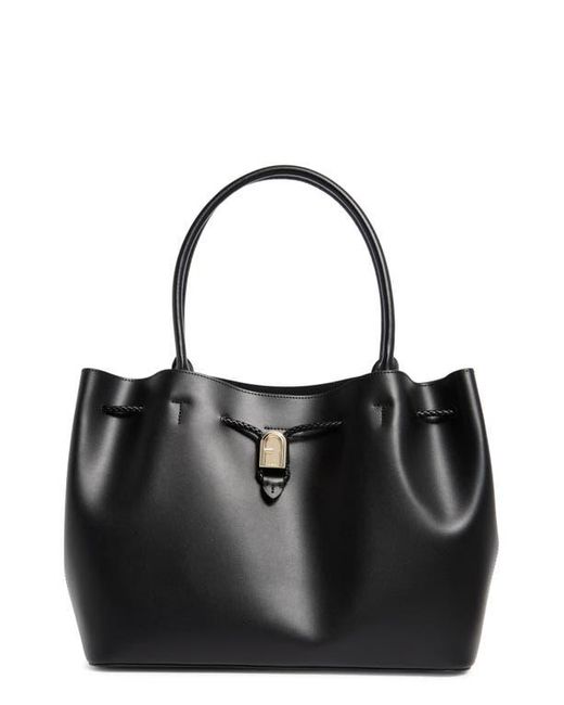 Furla Black Levante Drawstring Tote Bag