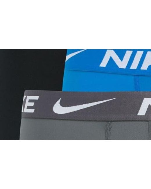 Nike Blue Essential Micro Trunks for men