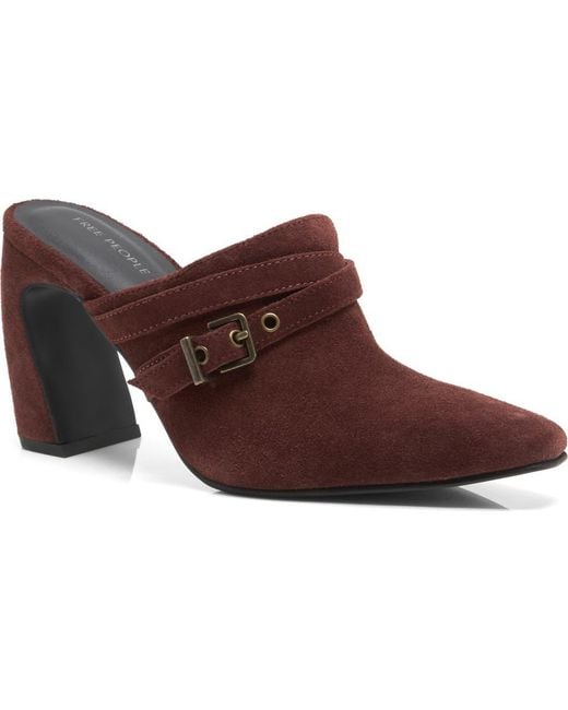 Free People Date Night Mule in Brown | Lyst