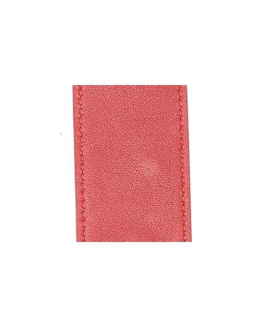 Longchamp Red Star Leather Shoulder Strap for men