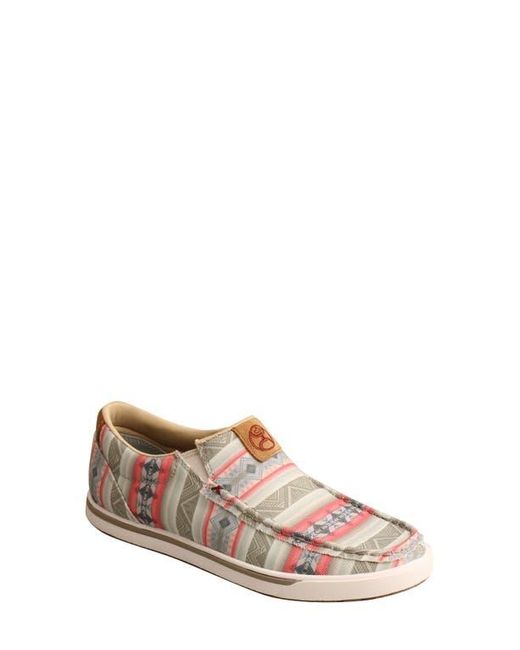 Twisted X Pink Hooey Loper Slip-On Sneaker