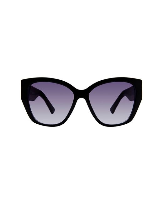 Kurt Geiger Blue 55mm Cat Eye Sunglasses