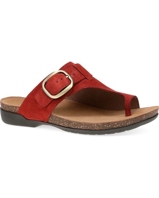 Dansko Red Rylee Sandal