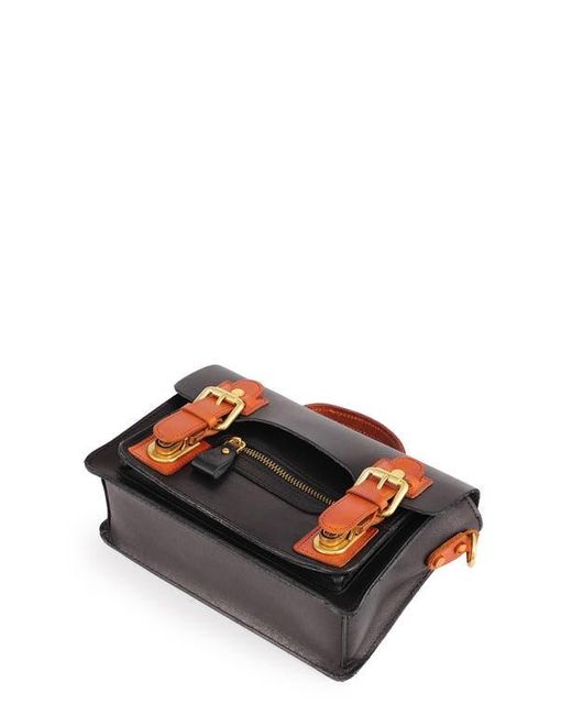 Old Trend Black Aster Mini Leather Satchel