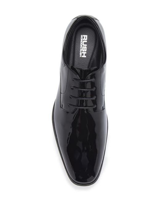 Gordon Rush Black Plain Toe Derby for men