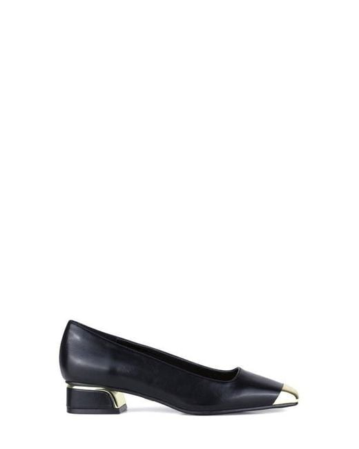 Ninety Union Blue Eagle Tipped Square Toe Pump