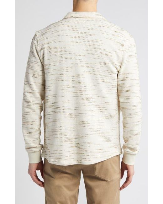 Robert Barakett Natural Heller Button-Up Overshirt for men