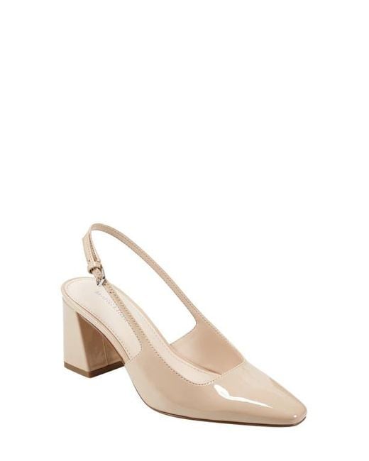 Marc Fisher Natural Lethe Slingback Pump