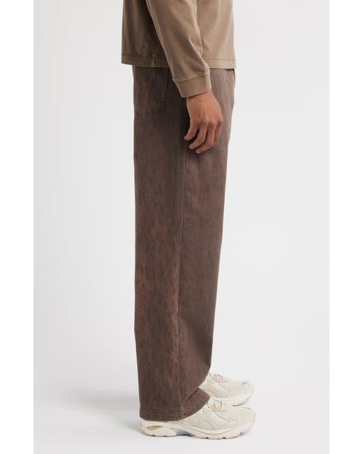 Saint Studio Brown Uno Preda Jeans for men