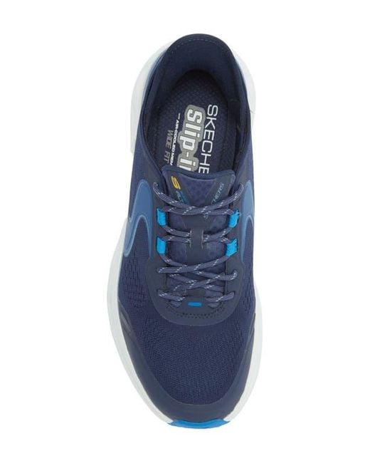 Skechers Blue Glide-Step Slip-On Sneaker for men