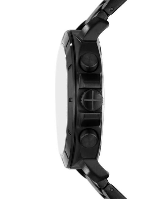 Fossil Black Privateer Chronograph Bracelet Watch, 48Mm for men