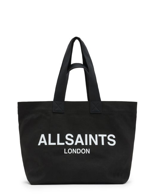 AllSaints Black Acari Tote Bag