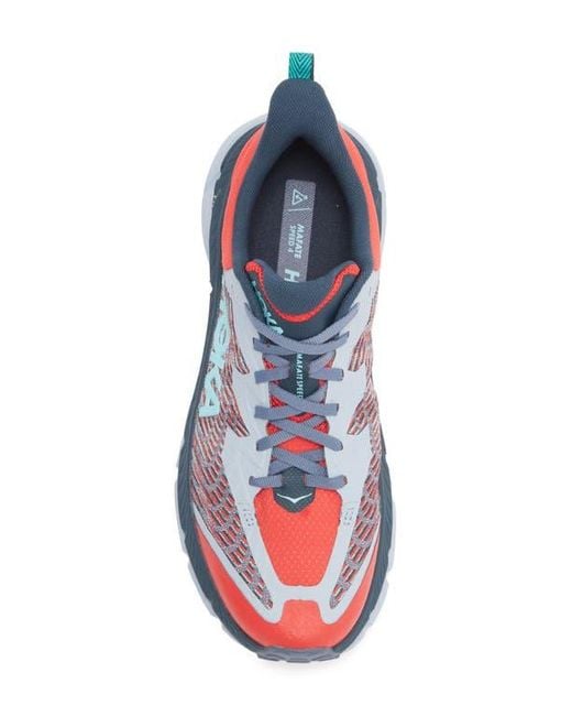 Hoka One One Blue Mafate Speed 4 Trail Running Shoe for men