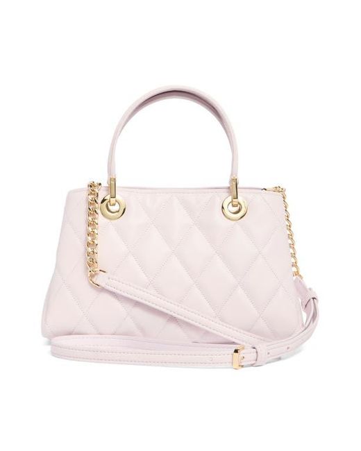 Kate Spade Pink Carey Quilted Leather Satchel