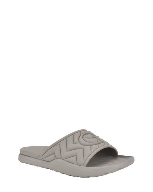 Guess Gray Moliano Slide Sandal for men