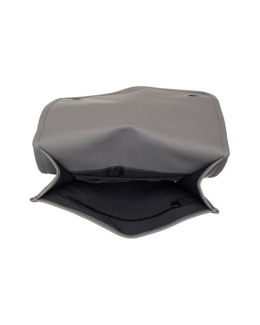 Rains Gray Waterproof Backpack