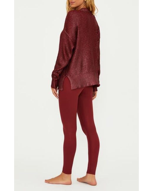 Beach Riot Red Piper Leggings