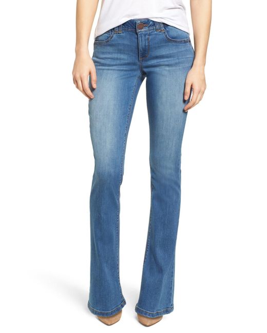 Wit & Wisdom Blue Ab-solution Itty Bitty Bootcut Jeans