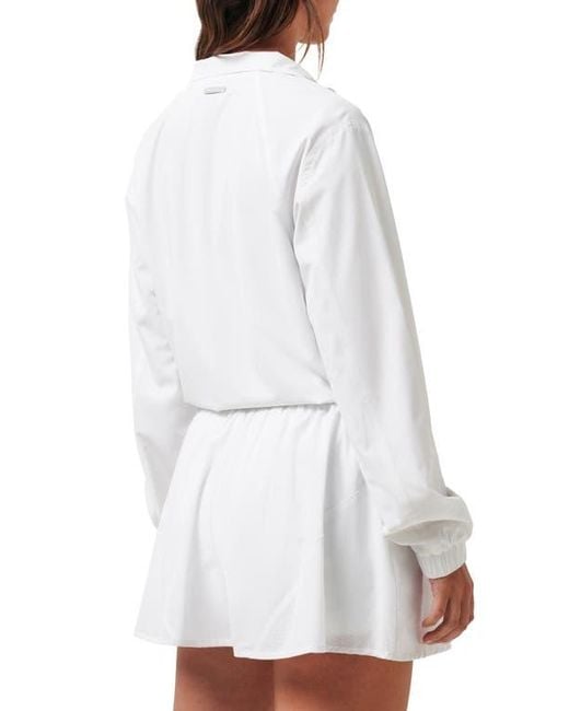 Travis Mathew Gray Shifting Sands Zip Jacket