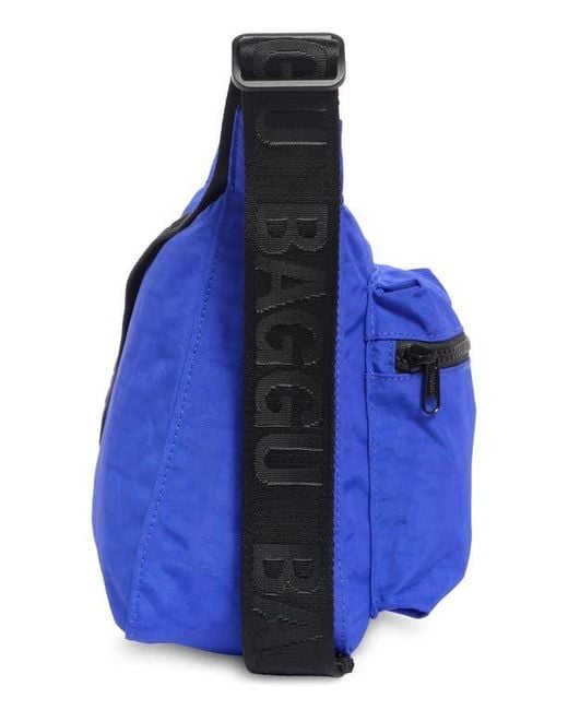 Baggu Blue Medium Cargo Crossbody Bag