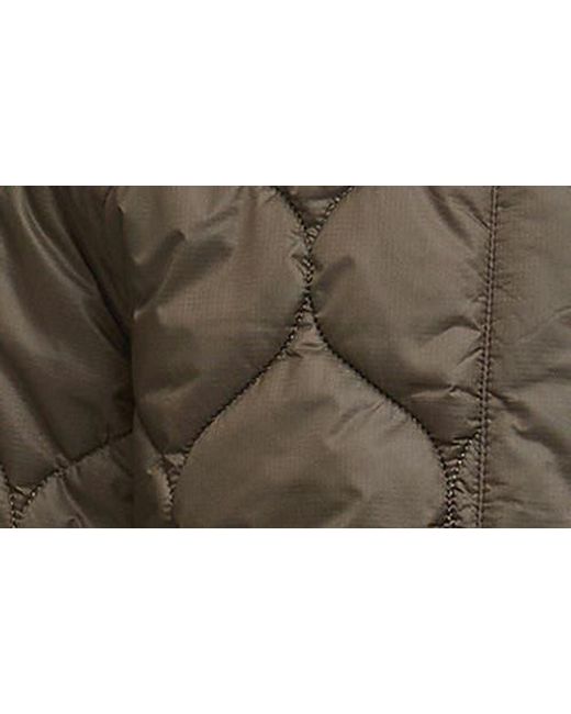 Barbour Green Re-Engineered Utility Onion Quilted Ripstop Jacket for men