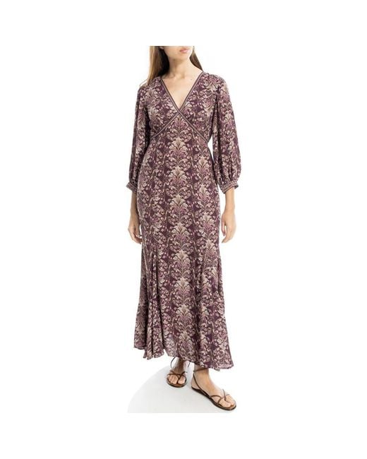 max studio empire waist maxi dress Empire Waist Flutter Sleeve Maxi Dress (Women)