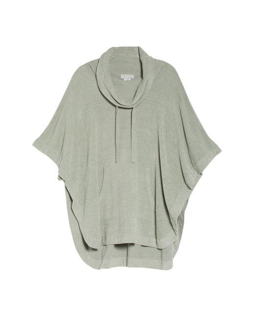 Barefoot Dreams Gray Weekend Poncho In Wave At Nordstrom Rack