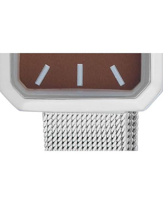 BCBGMAXAZRIA White Capri Watch for men