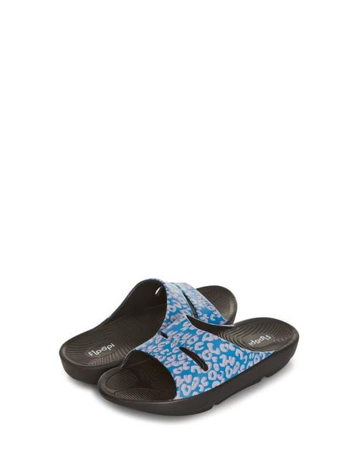 FLOOPI Blue Sophie Comfort Slide Sandal