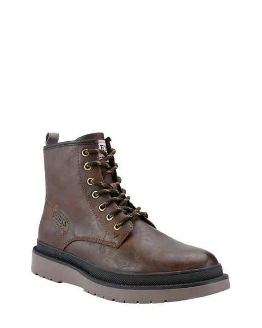 GUESS Men's Dawlin Fashion Boot, Dark Brown 200 : GUESS