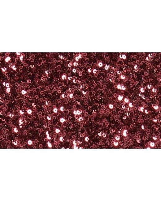 Open Edit Red Sequin Miniskirt