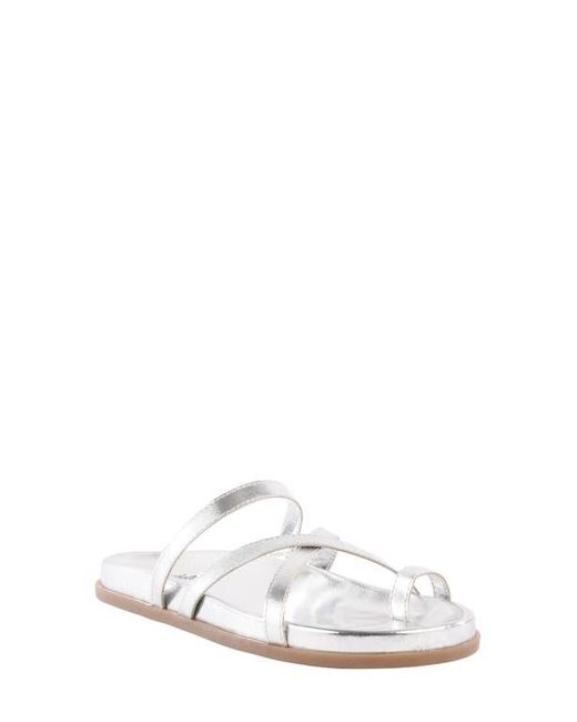 Seychelles White Highline Slide Sandal