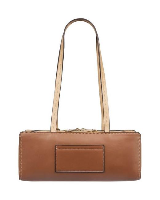 True Religion Brown East/West Satchel Bag