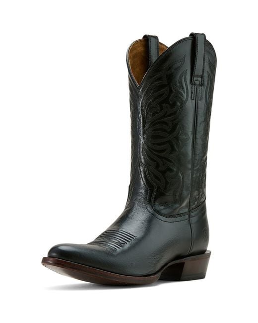 Ariat Black Maverick Western Boot for men