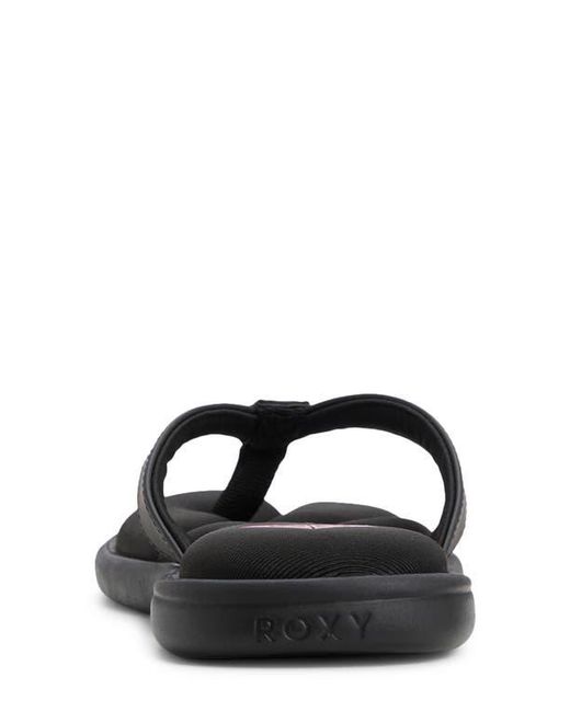 Roxy Black Rays Flip Flop