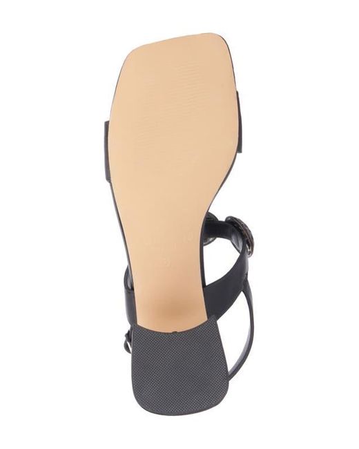 TORGEIS Metallic Felicia Square Toe Sandal