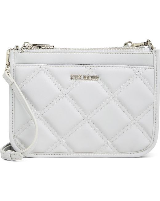 Steve Madden White Bmoana Crossbody Bag