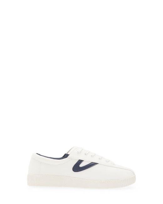 Tretorn White Nylite Sneaker